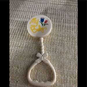 - Vintage baby rattle